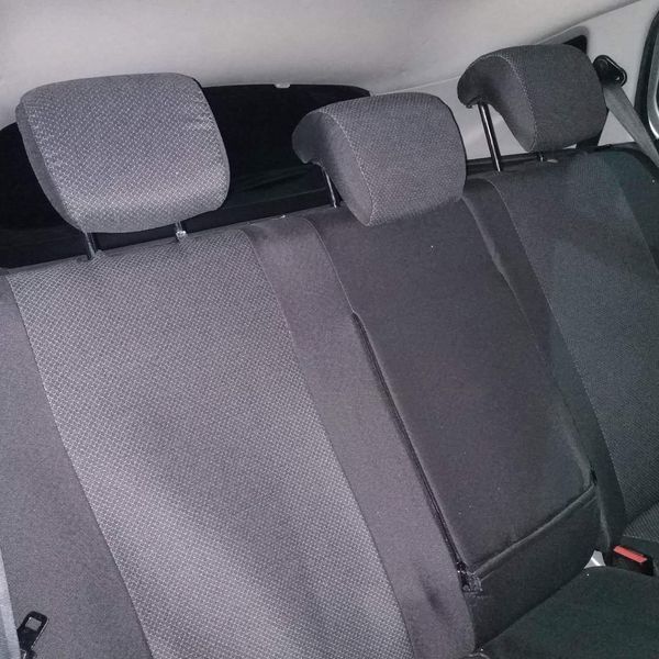 Авто Чохли на сидіння чохли з автотканини на сиденья автомобиля Toyota Avensis I поколение (FL) 2000-2003 седан 1826 фото