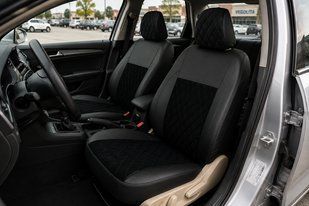 Авто Чохли на сидіння екошкіра Аригон + алькантара ЛЮКС на сидіння автомобіля Ford Transit Custom 2012-2018 12786 фото