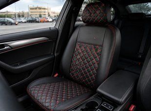 Авто Чохли на сидіння екошкіра Ромби Ситроен С3 Citroen C3 III (2016-2019) 10293 фото